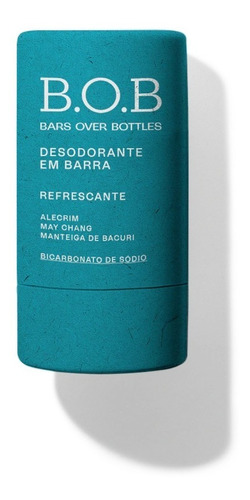 Bob - Bars Over Bottles - Bob Deo - Desodorante Em Barra