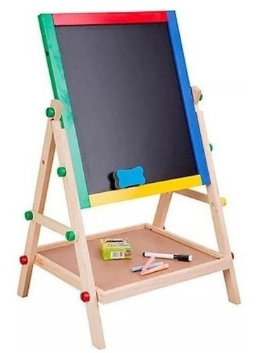 Pizarra Magnética Doble Didáctica Juegos Juguete Niños