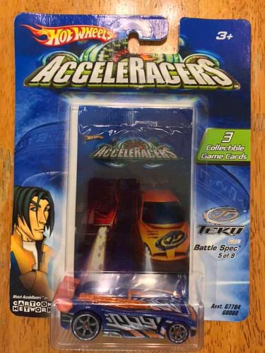 Hot Wheels Acceleracers Teku Battle Spec # 5 Nuevo Perfecto