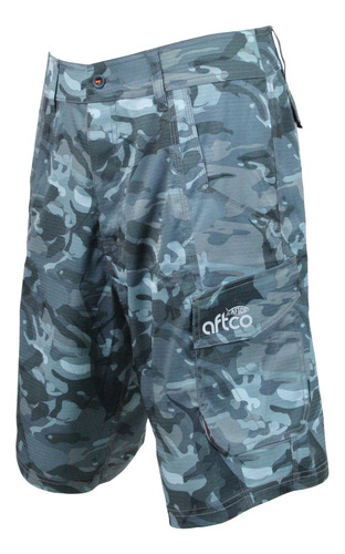 Aftco Pantalon Corto Pesca Cloudburst