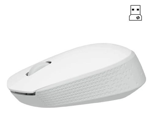 Logitech M170 Mouse Inalámbrico Usb Color Blanco