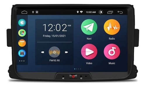 Android Renault Carplay Duster Sandero Logan Stepway Gps Usb