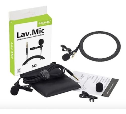 Mic Lavalier Sonido Hd P/cel Youtuber,podcast,clases/factura