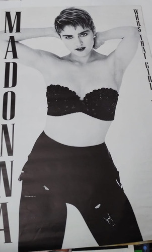 Madonna / Poster / Who's That Girl World Tour 1987