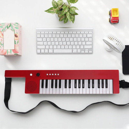 Imagen 5 de 7 de Teclado Piano Guitarra Portátil Órgano Electrónico 37 Teclas