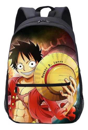 Mochila De Moda De Una Pieza Mochilas Escolares De Anime