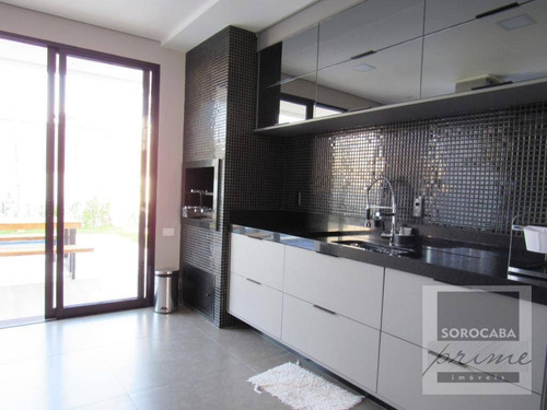 Imagem 9 de 30 de Espetacular Sobrado Com 4 Suítes À Venda, 368 M² Por R$ 2.100.000 - Alphaville Nova Esplanada Iii - Votorantim/sp, Próximo Ao Shopping Iguatemi. - So0154