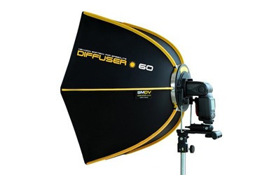 Softbox Hexagonal Smdv 60cm Bracket Difusor Listo Para Usar