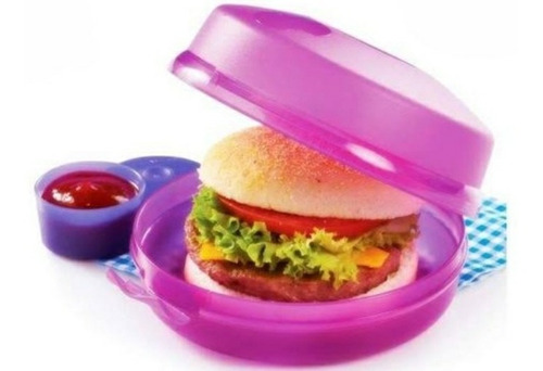 Recipiente Para Hamburguesa Tupperware