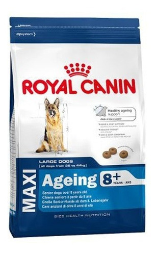 Alimento Royal Canin Size Health Nutrition Maxi Ageing 8+ para perro senior de raza grande sabor mix en bolsa de 15 kg