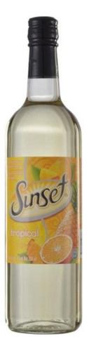 Paquete De 3 Licor Sunset Tropical 750 Ml