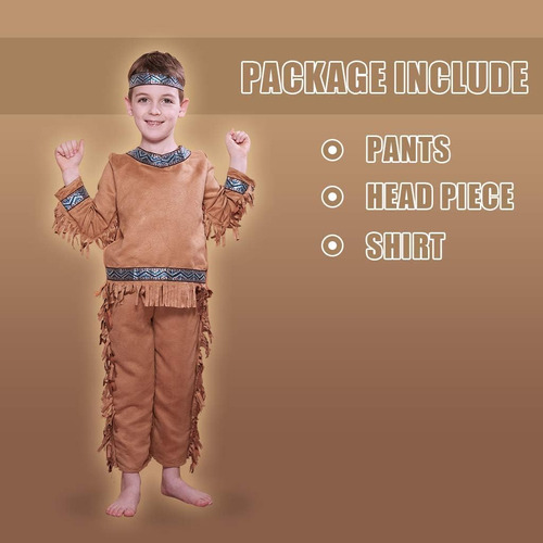 Disfraz Indio De Reneecho Para Niños