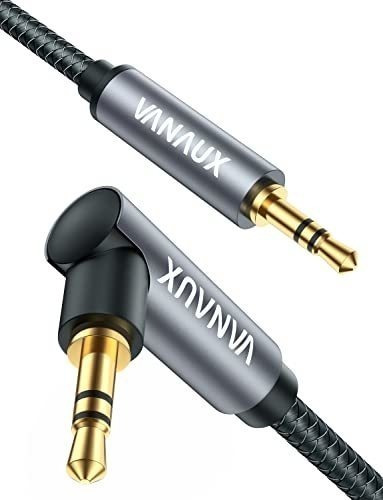 Vanaux Cable De Audio De 0.138 in, Cable Auxiliar De 90 Grad