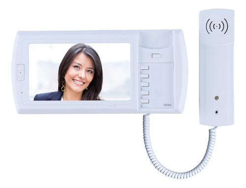 Monitor Intec 5 Botones A Color 7 Color Blanco Mobi-5