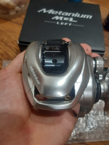 Carretilha Shimano Metanium Mgl Completa Prateado Esquerdo (Usado)