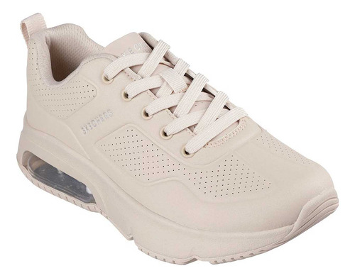 Zapatillas Urbanas Mujer Skechers Uno Evolve Beige