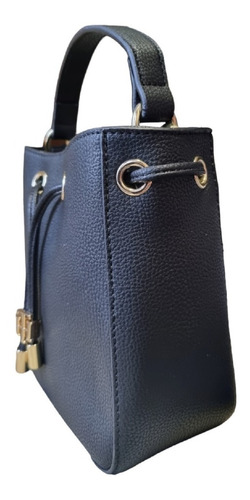 Bolsa Mini Bucket Strap Negro Original Tommy Hilfiger