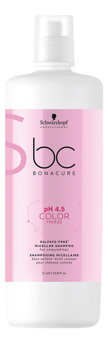Shampoo Sin Sulfatos Ph 45 Color Freeze X1000ml Schwarzkopf