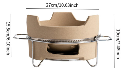 Estufa De Carbón Para Barbacoa, Estufa De Camping, L