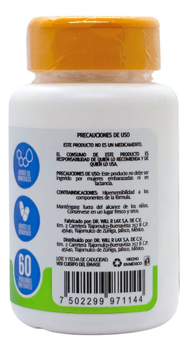 Glucosamina Condroitina Cartílago de Tiburón 60 Capsulas SNatural