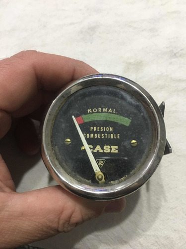 Reloj Presión Combustible Tractor Case
