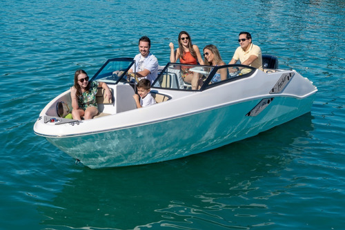 Imagem 5 de 15 de Focker 188 Joy + Mercury 4t 100 Hp - Porto Do Rio