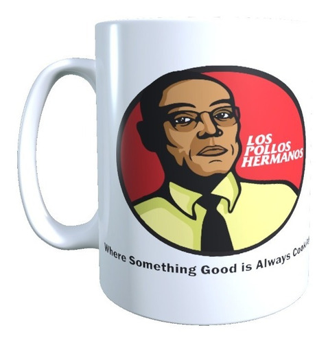 Taza Breaking Bad, Gustavo Fring Los Pollos Hermanos, Tazon 