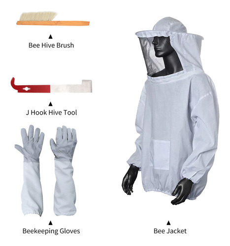 Juego De Herramientas Para Colmenas, Traje De Apicultura