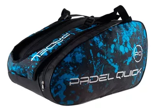 Bolso Mochila Padel Paletas Paletero Funda Quick Proteccion Color Negro/azul