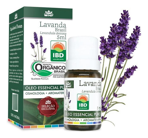 Óleo Essencial Lavanda Brasil 5ml Wnf