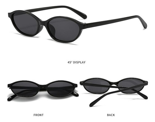 Gafas De Sol Ovaladas Para Mujer, 3 Piezas, Gafas De Sol Cal