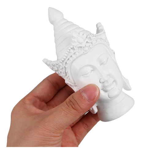 Estatua De Cabeza De Buda De Resina: Religiosa Del Sudeste A