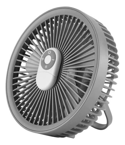 Ventilador De Camping Con Linterna Led  Ventilador De Tienda