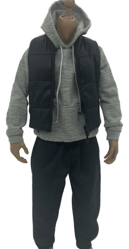 3 Ropa Masculina A Escala 1:6 Hecha A Mano Para Accesorios
