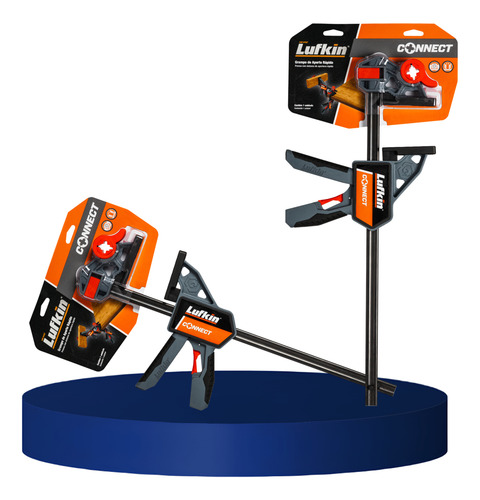 Kit Grampos De Aperto 12 300mm + 18 450mm Lufkin