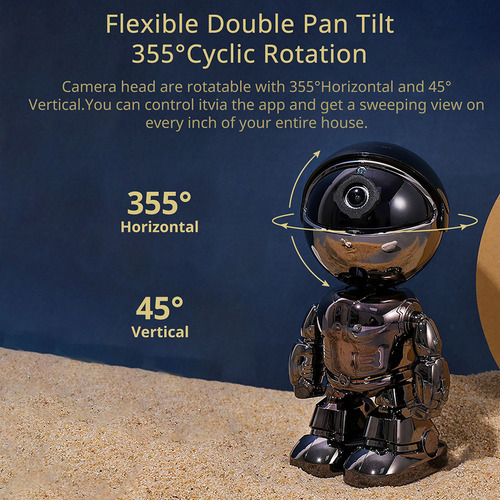 S Cámara Ip Robotizada De 1080p, Cámara Doméstica