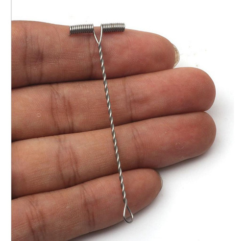 Gancho Giratorio En Forma Resorte De Conector De Brazos 12cm