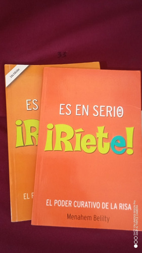 Libro Es En Serio Ríete!. Menahem Belity