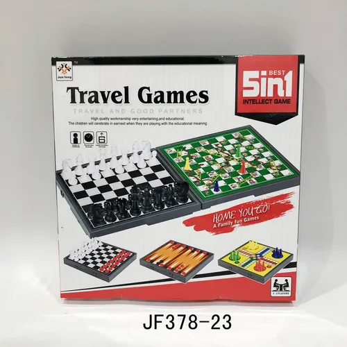 Juego De Mesa 5 En 1