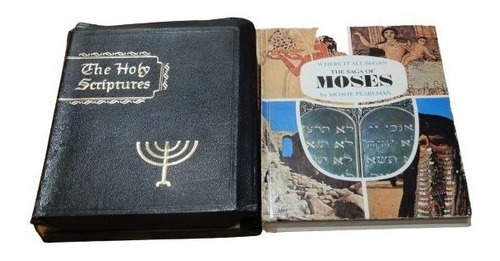 Lote The Holy Scriptures (tanaj) + The Saga Of Moses. I&-.