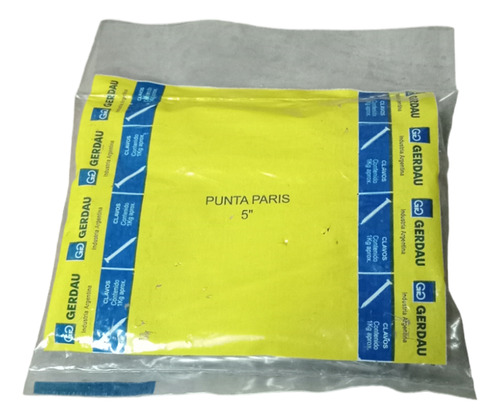 Clavos Punta París 5 Pulgadas Gerdau ×1kg