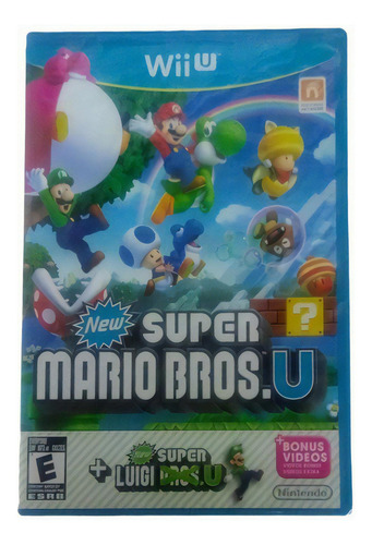 New Super Mario Bros U + New Super Luigi Bros U Wii U:nuevo