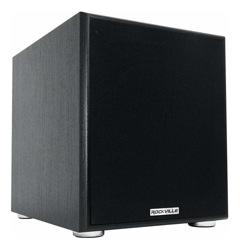 Rock Shaker 10 Inch Black 600w Powered Home Theater Sub