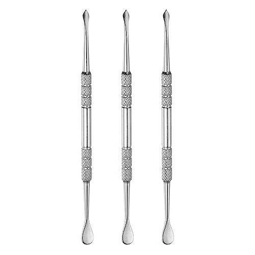 2pcs Double Sided Wax Clay Sculpting Tool Stainless Ste...