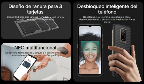 Ulefone Armor 17 Pro Celular Resistente Para Manos De Hacha