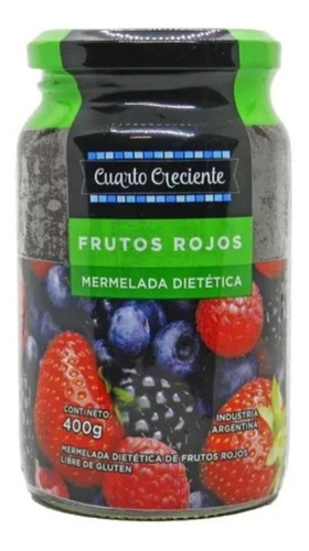 Mermelada Dietetica Frutos Rojos Con Stevia - 400 Grs