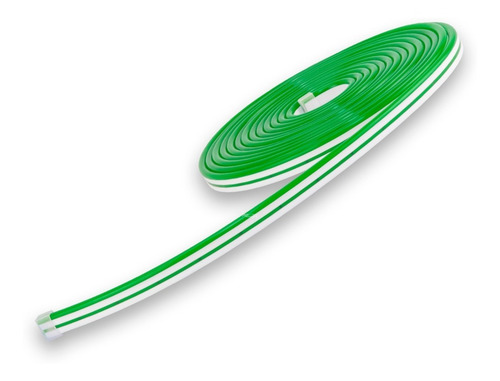 Imagen 3 de 4 de Tira Led Gel Neon Flexible Rollo 5 Metros Varios Colores