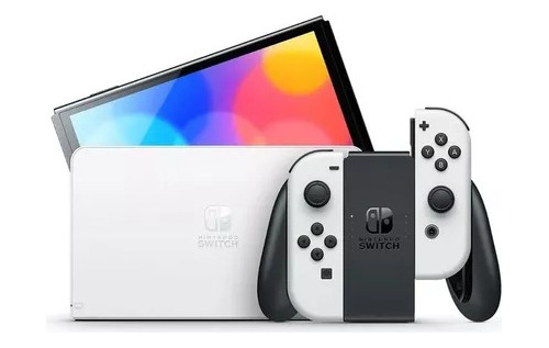 Nintendo Switch Oled 64gb + 512gb Desbloqueado 30 Jogos