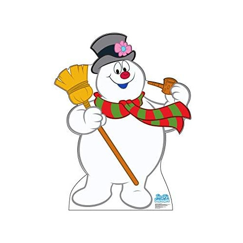 Figura De Cartón Tamaño De Frosty The Snowman