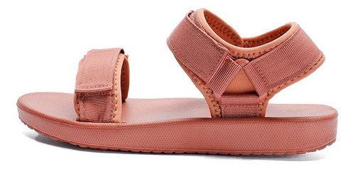 Sandalias De Playa Para Mujer Con Suela Blanda Y Velcro